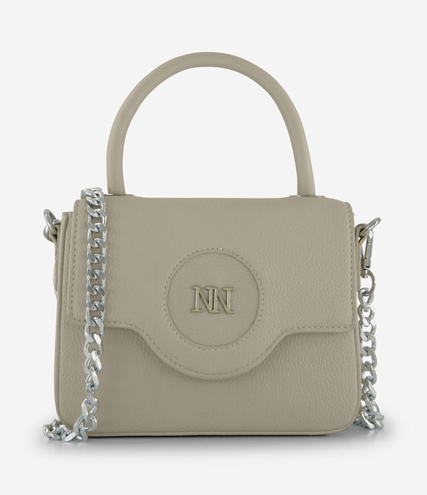 Nik en Nik girls Sofie bag handtas in de kleur wood ash beige