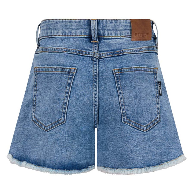 Retour jeans girls short coco korte broek in de kleur jeansblauw