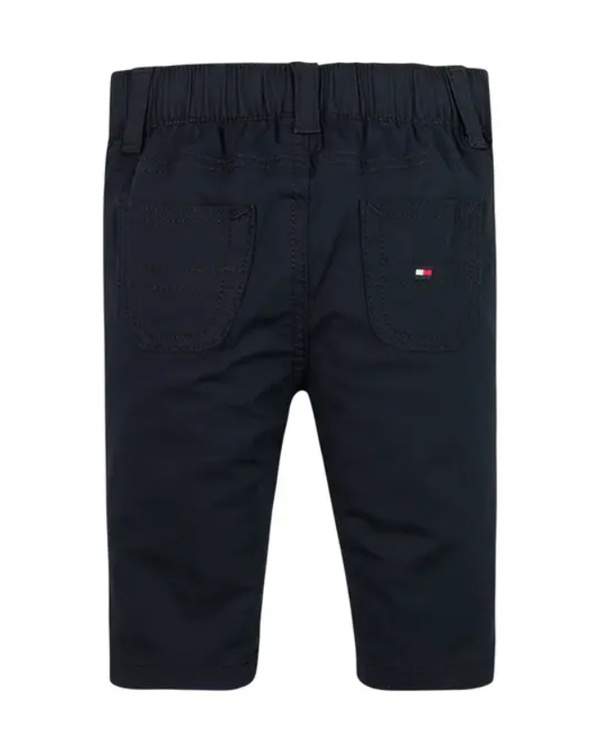 Tommy Hilfiger boys baby worker pants broek in de kleur navy blauw