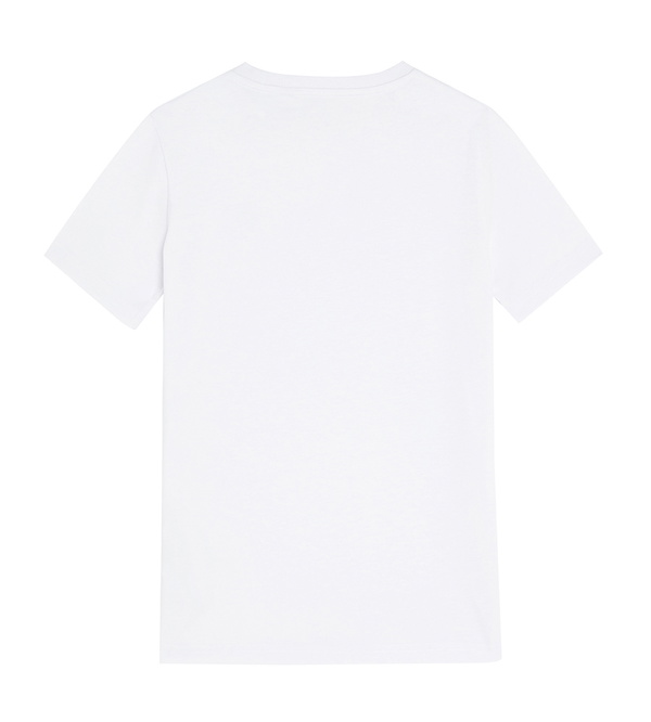 Lyle and Scott kids unisex plain t-shirt met mini logo in de kleur wit