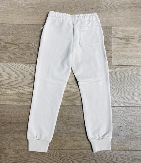 Lyle and Scott kids unisex lange sweatpants broek in de kleur putty creme