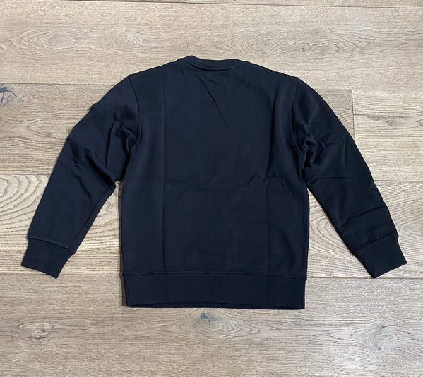 CP Company undersixteen boys crewneck sweater met lens in de kleur zwart