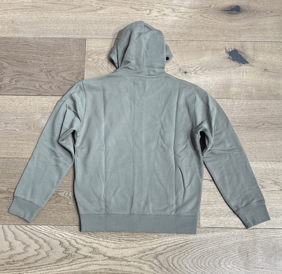 CP Company undersixteen boys hooded sweatvest goggle in de kleur zachtgroen