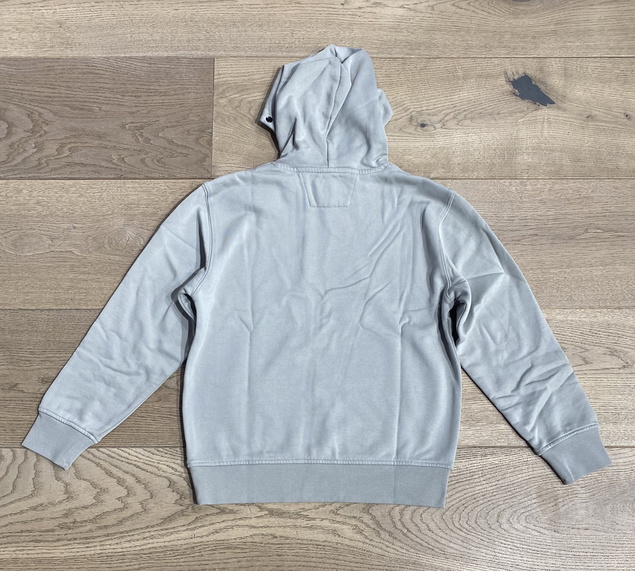 CP Company undersixteen boys hooded sweater trui goggle in de kleur lichtgrijs