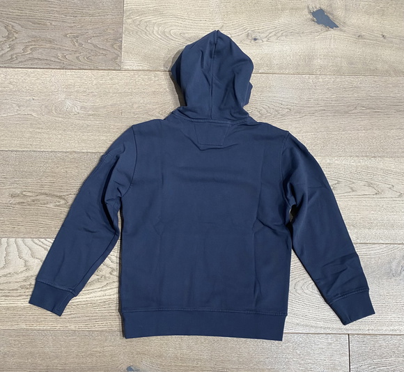 CP Company undersixteen boys hooded sweater trui met lens in de kleur dark navy